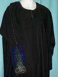 Abaya 1945 Dubai Black Abaya Sheela Embroidered #1945